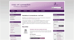 Desktop Screenshot of crazy-art-connection.de